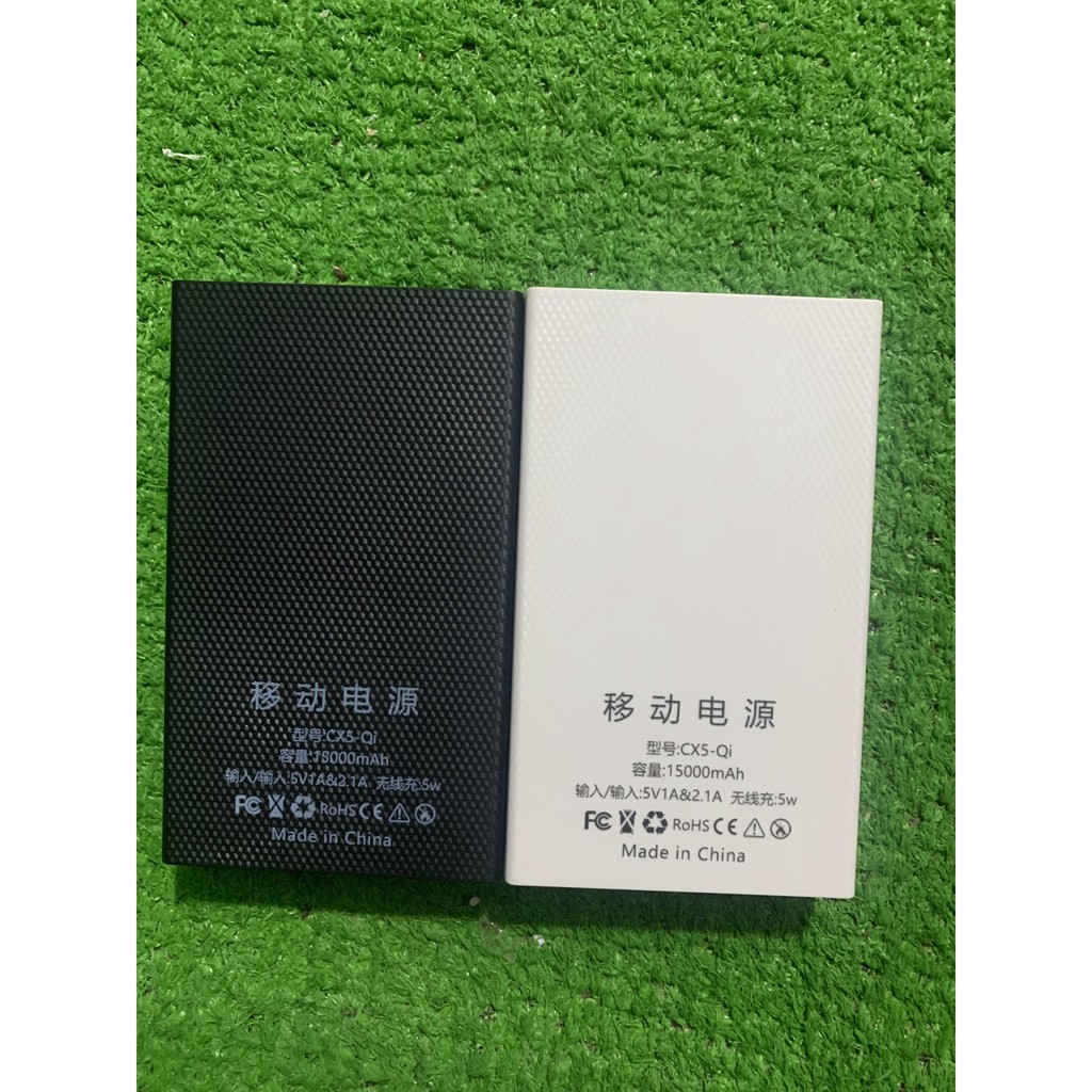 Box sạc dự phòng không dây 5W 18650 Model CX5-Qi(CHƯA CÓ PIN)(Có thể tháo lắp để thay pin dể dàng)