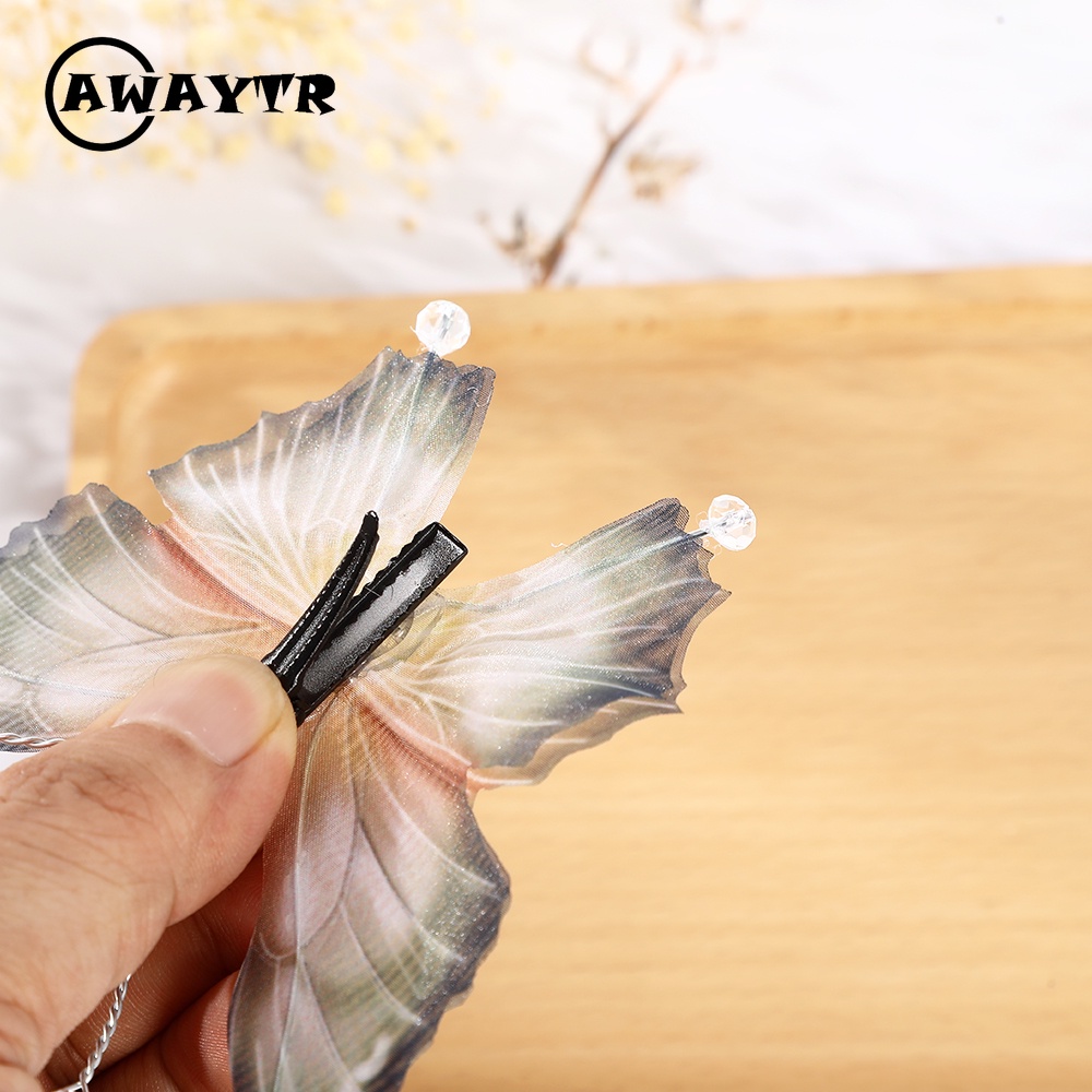 Kẹp Tóc Hình Bướm Cỡ Lớn Phong Cách Hàn Quốc Thời Trang Cho Nữ