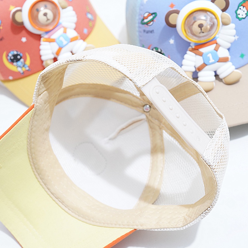 Nón Lưỡi Trai Chống Nắng Họa Tiết Hoạt Hình Phong Cách Hàn Quốc Xinh Xắn Dành Cho Bé