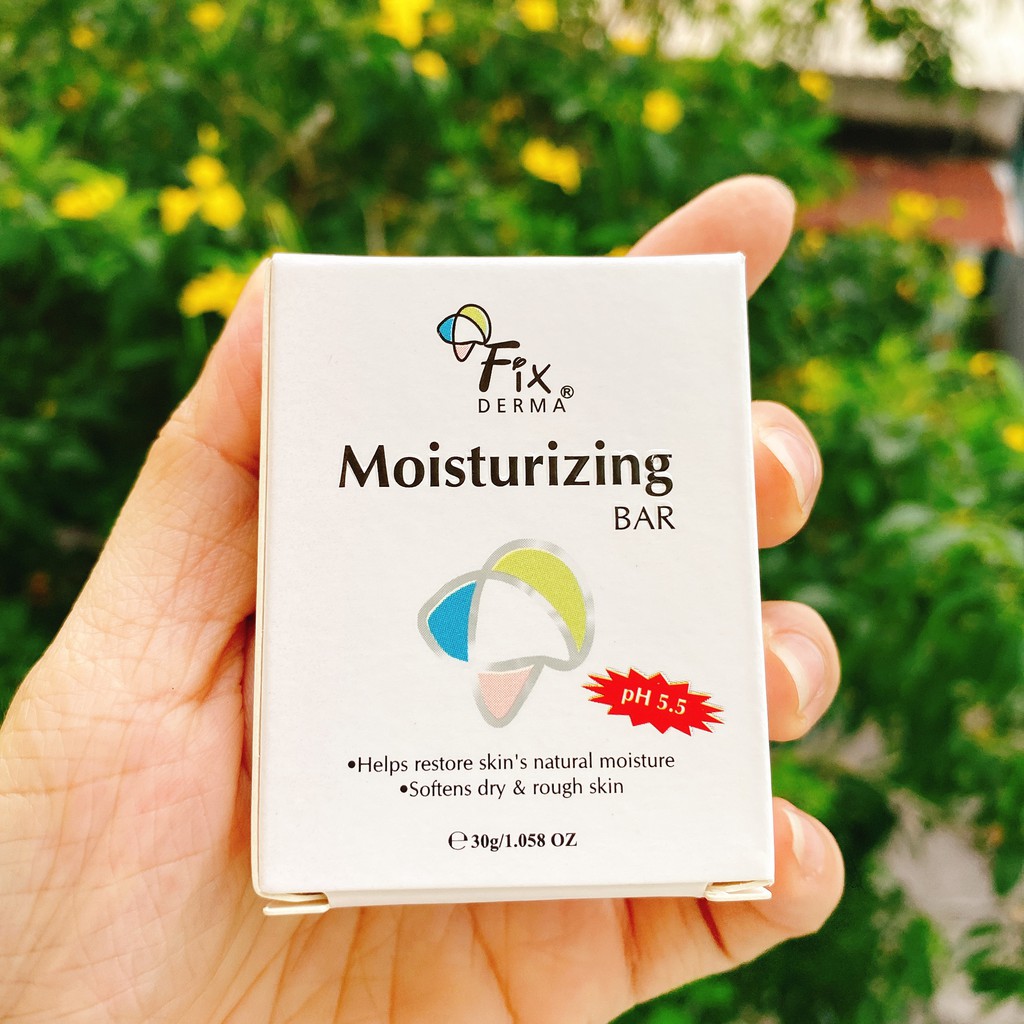 Xà Phòng Dưỡng Ẩm Mềm Mịn Da Fixderma Moisturizing Bar 30g