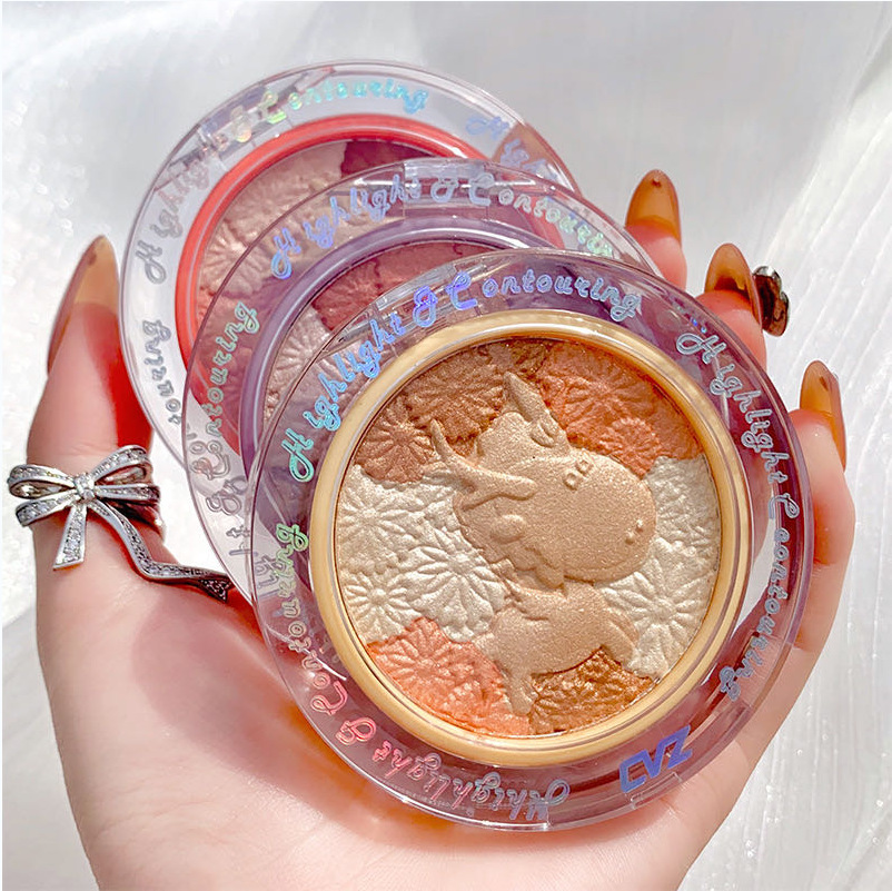 Phấn má hồng CVZ độ bóng cao trang điểm toàn diện trong một | BigBuy360 - bigbuy360.vn