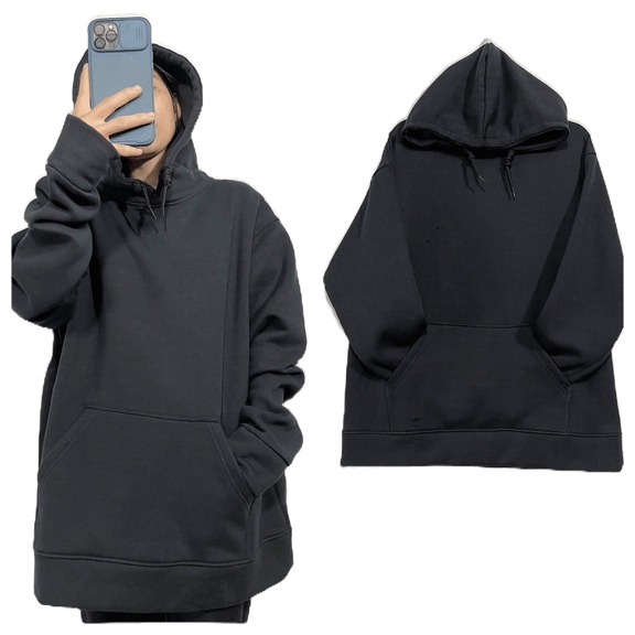 Áo Khoác Nam Nữ - Áo Khoác Hoodie Trơn Nỉ Bông Form unisex (Ảnh Thật)