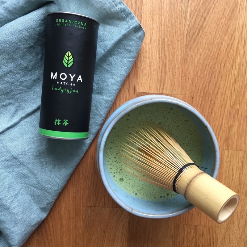 Bột trà xanh matcha hữu cơ Nhật Bản Moya 30g