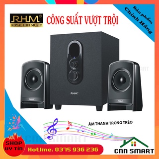 Loa Vi Tính 2.1 RHM Model RM240, Công suất mạnh 20W dùng cho nghe nhạc, học online - Loa Máy Tính Chính hãng Siêu bền bỉ