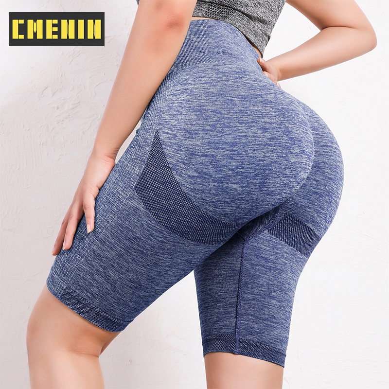 1 Quần Short Ôm Hông Bằng Nylon Dùng Tập Thể Dục/Yoga/Thể Hình Cho Nữ Y0014