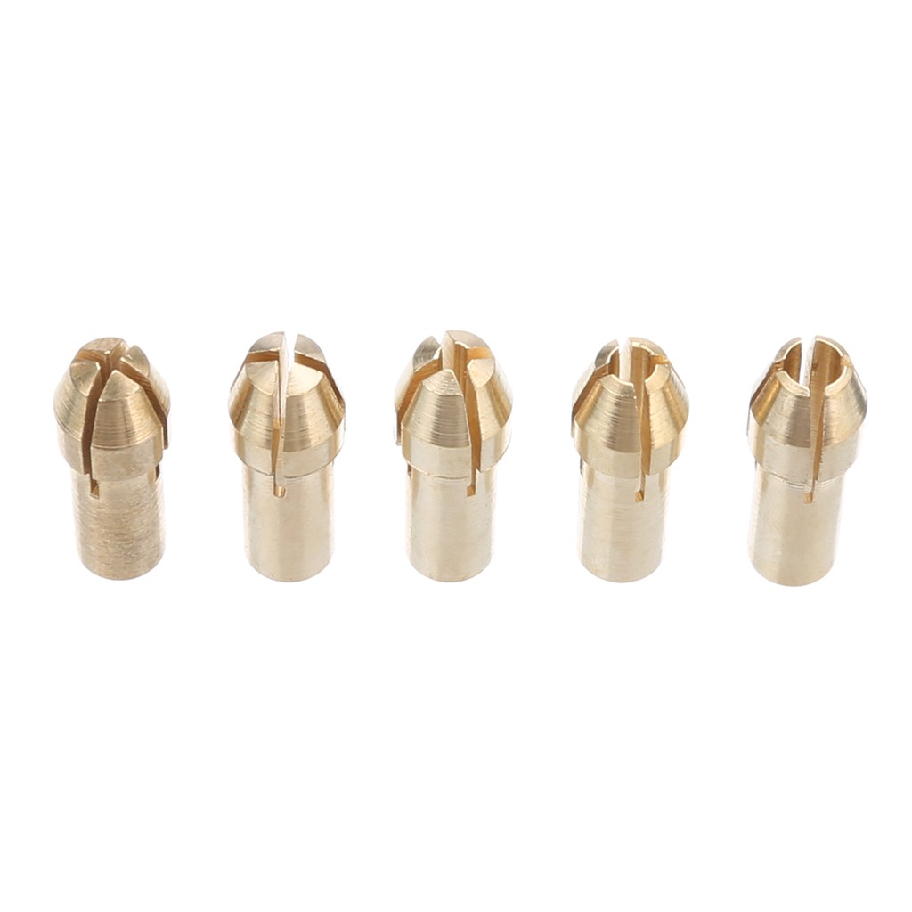 8 Đầu Kẹp Mũi Khoan Mạ Vàng 0.5-3mm