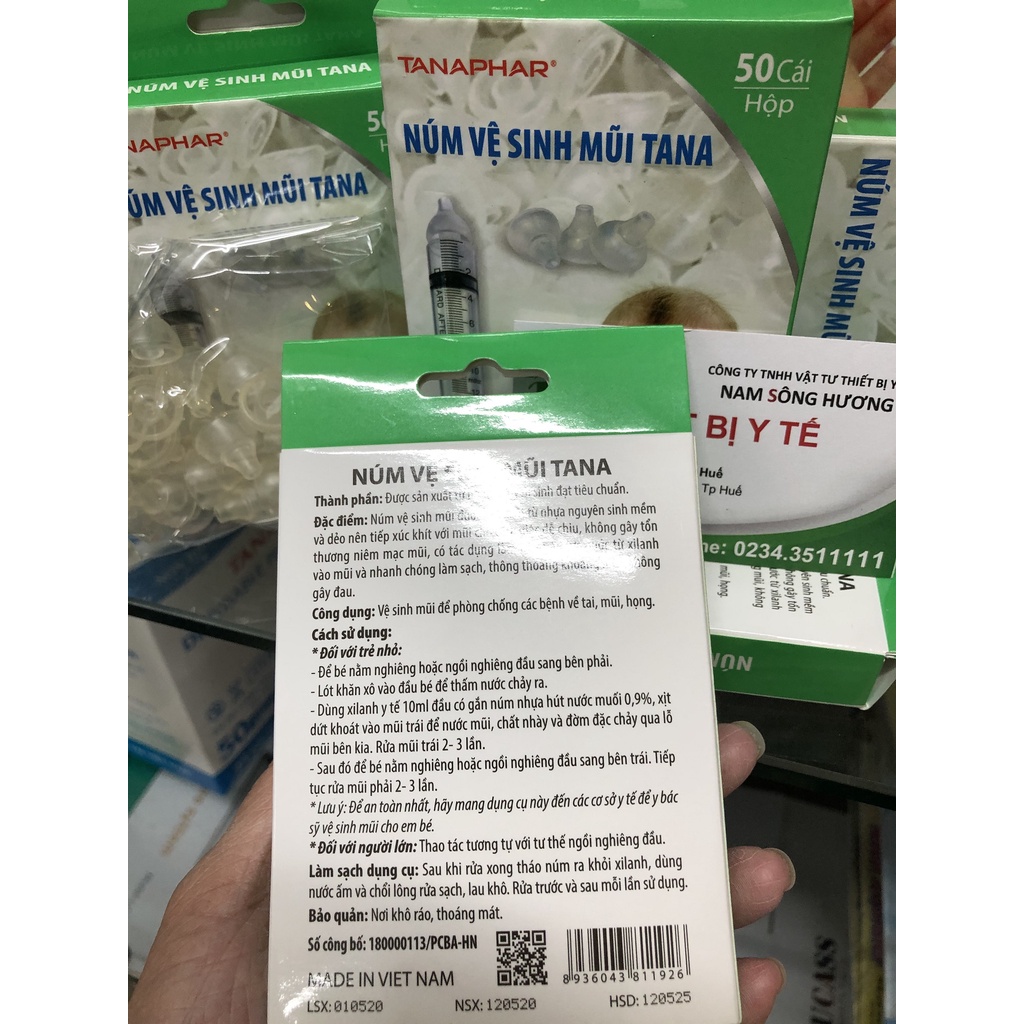 Núm rửa mũi silicon và xilanh, Đầu đệm rửa mũi Silicon cho bé và xilanh xylanh 10cc 20CC