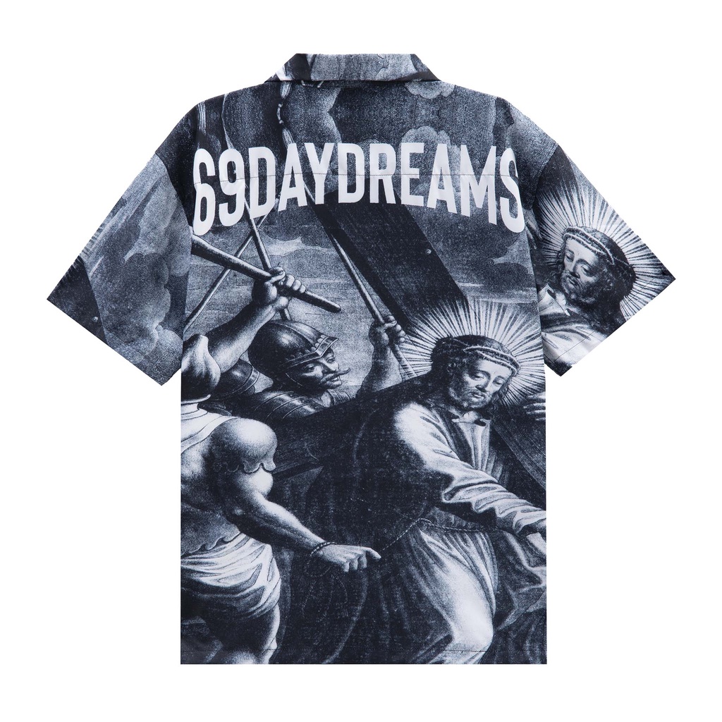 B&W JESUS SHIRT - Áo Sơ Mi Tay Ngắn <69DAYDREAMS> CHÍNH HÃNG | BigBuy360 - bigbuy360.vn