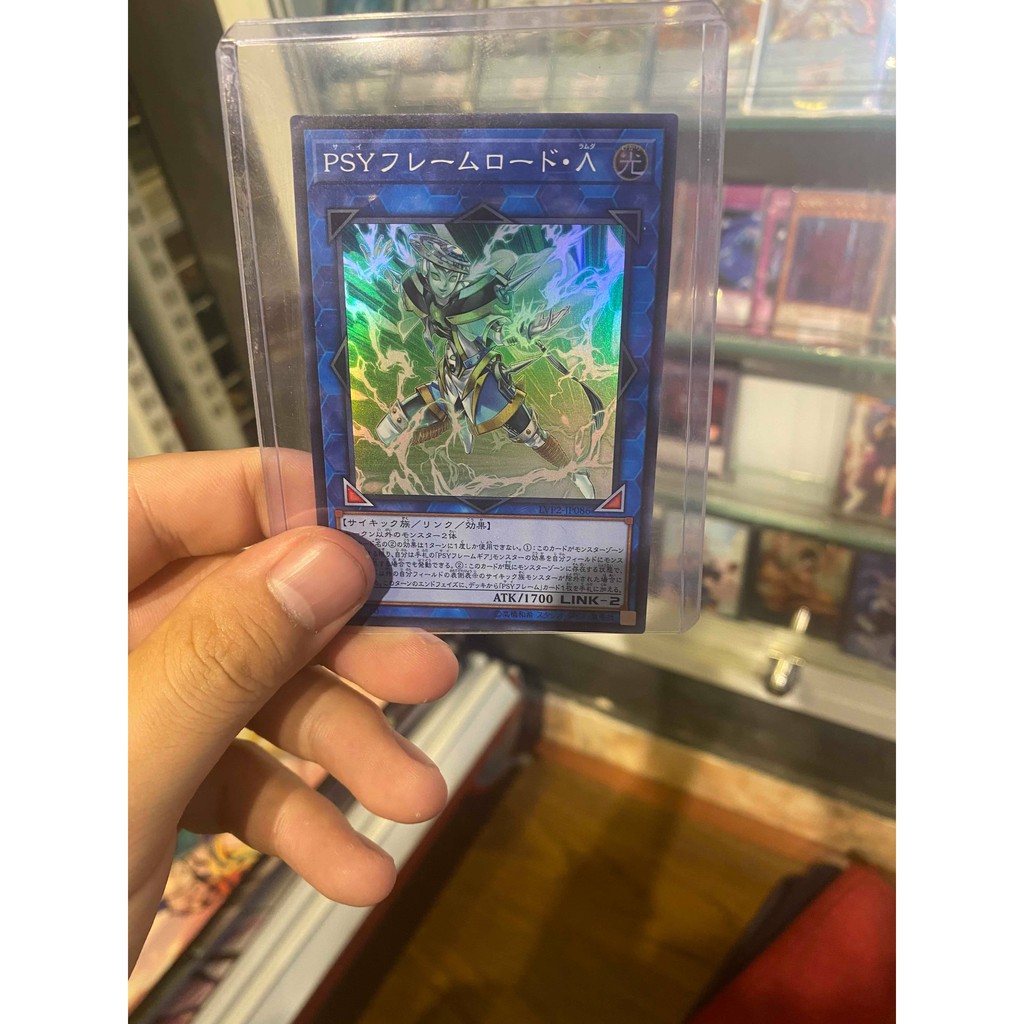 Lá bài thẻ bài Yugioh Framelord Lambda - Super Rare - Tặng bọc bài nhựa bảo quản
