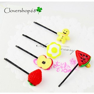 Kẹp tóc trái cây / hoa quả dễ thương
