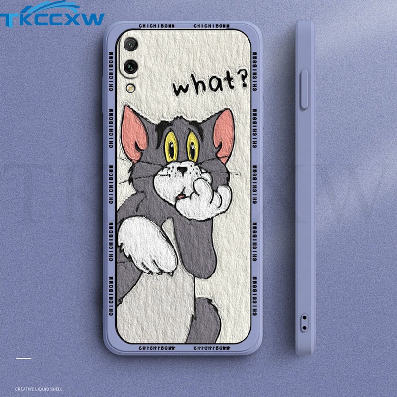 Ốp Điện Thoại Silicon Chống Sốc Họa Tiết Hoạt Hình Cho Huawei Nova 3i Nova 4e Nova 7i Nova 5T Y7A Y9S Y6P Y7 Pro 2019
