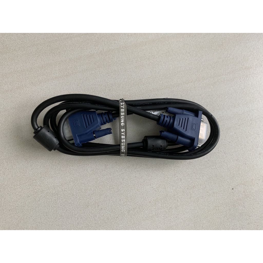 Cáp VGA 1.5 Mét Chống Nhiễu Màu Đen
