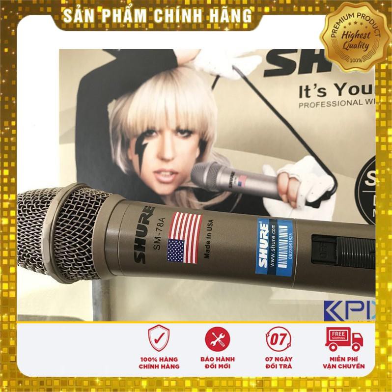 MICRO KARAOKE Shure SM 78A cao cấp -ĐIỆN TÍN 3