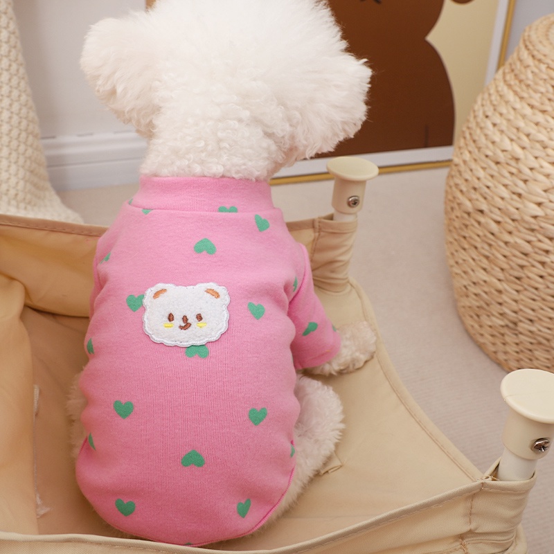 Áo Nỉ In Hình Gấu Teddy Dễ Thương Cho Thú Cưng
