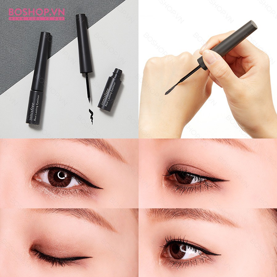 KẺ MẮT NƯỚC INNISFREE REAL LASTING EYELINER DEEP BLACK 4G - 4848