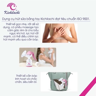 Máy hút sữa KICHILACHI bằng tay (tặng 6 túi trữ sữa)