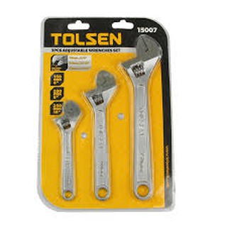 Bộ 3 mỏ lết tolsen 15007
