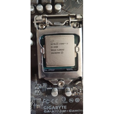 combo mainboard Gigabyte h110m + Intel core i5 6500 cũ