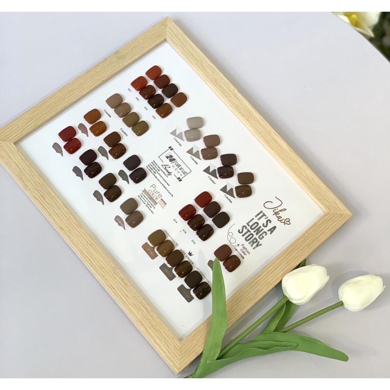Set sơn gel Jikai 24màu
