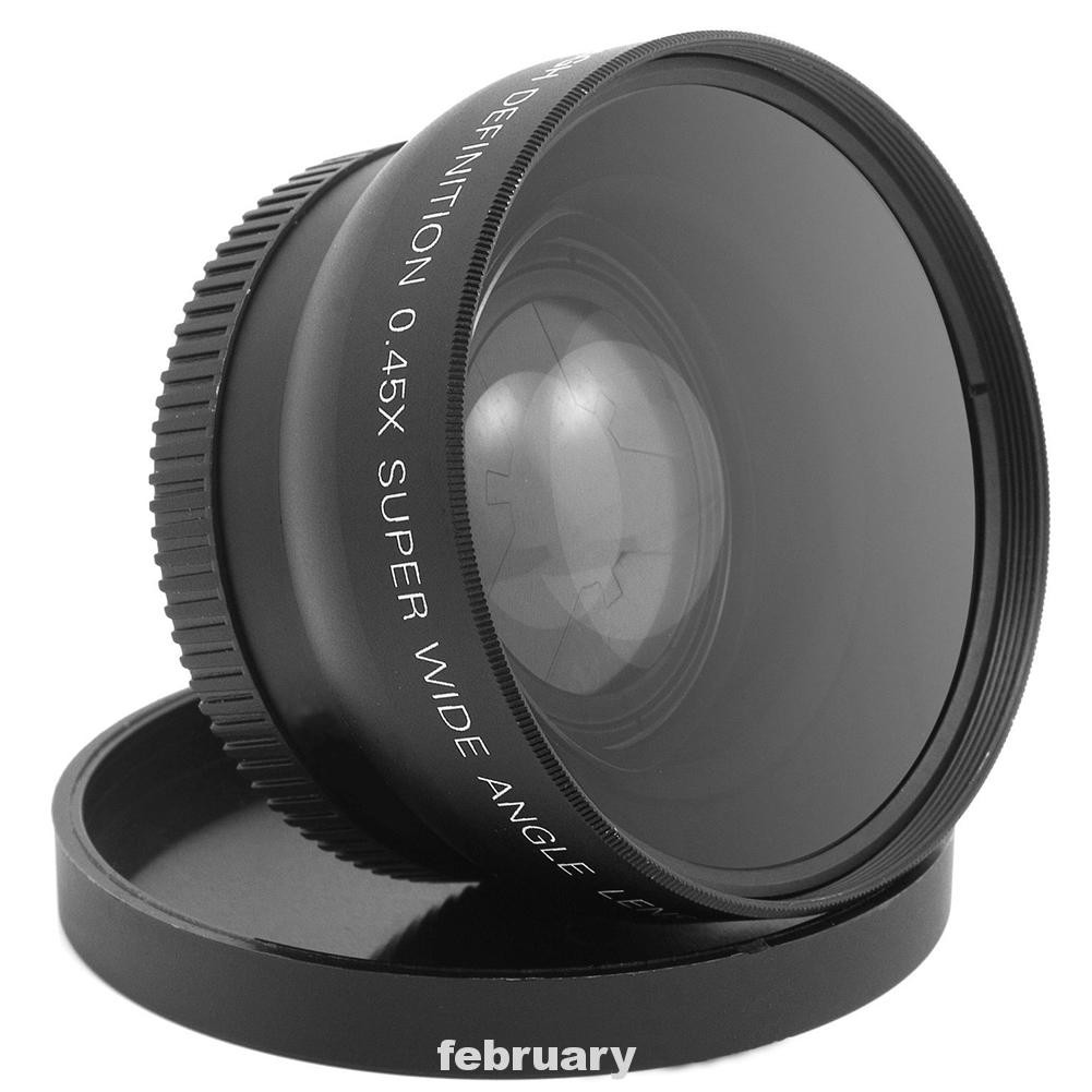 Ống Kính Góc Rộng 55mm 0.45x Cho Máy Ảnh Nikon D70 D3200