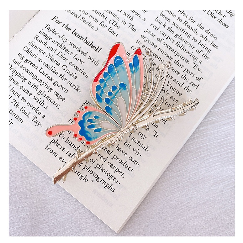 Kẹp Tóc Hình Bướm Nhiều Màu Phong Cách Mới 2022