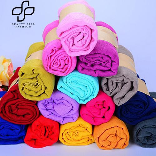 Khăn choàng cổ mềm nhiều màu cho nữ