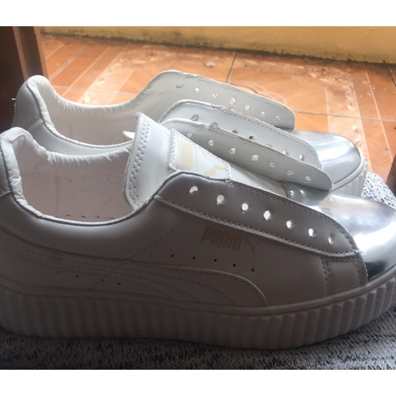 Giày thể thao Puma mũi bạc size 38