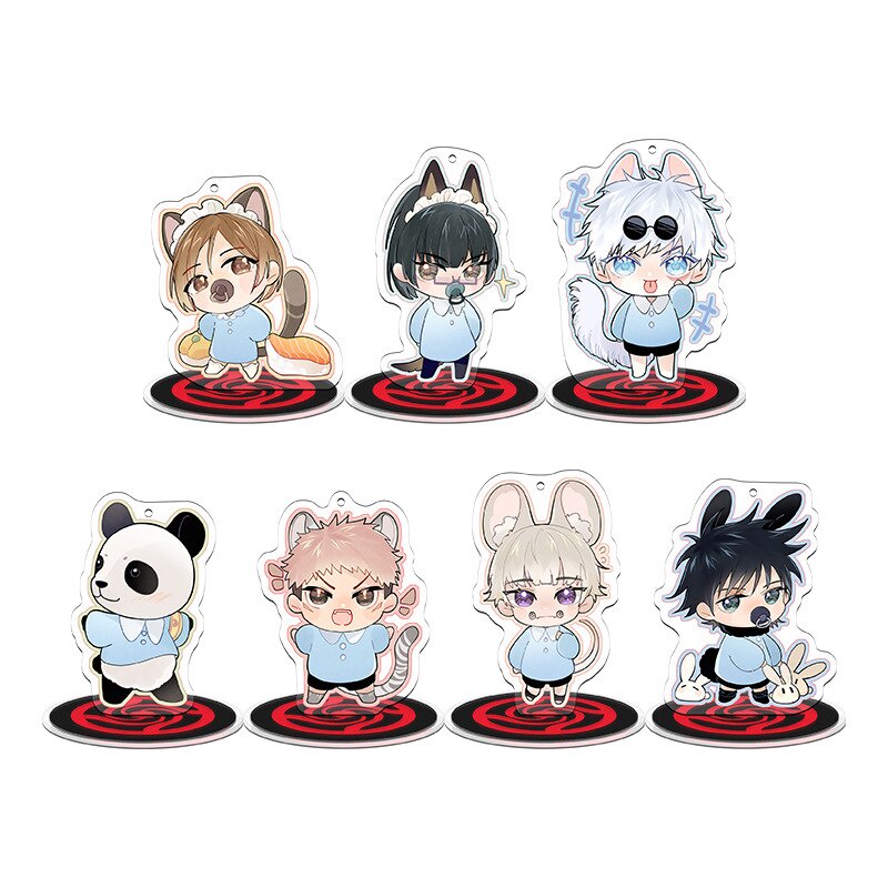 Standee mini JUJUTSU KAISEN Chú Thuật Hồi Chiến anime chibi mica trong acrylic mô hình trưng bày nhiều mẫu