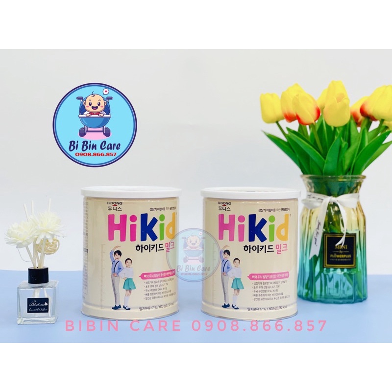 Sữa Hikid vani,dê tăng chiều cao 600-700g date mới