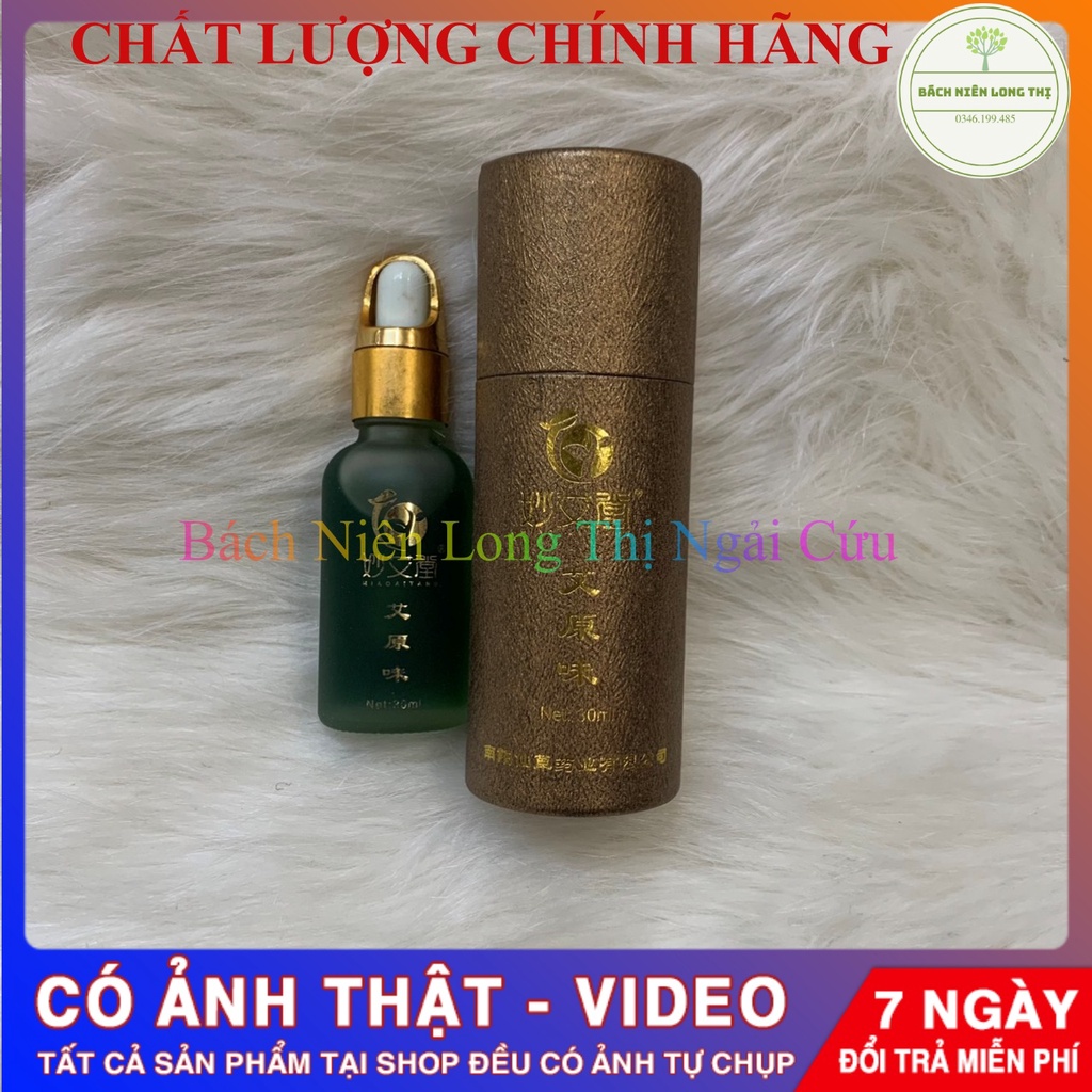 Tinh Dầu Ngải Cứu Bách niên Long Thị- Xoa Bóp Đau Nhức Xương Khớp, Đau Cột Sống, Đau Lưng, Đau Cơ