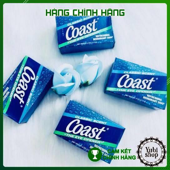 Xà Phòng Coast Hộp Xanh Mỹ 113gr - Hn