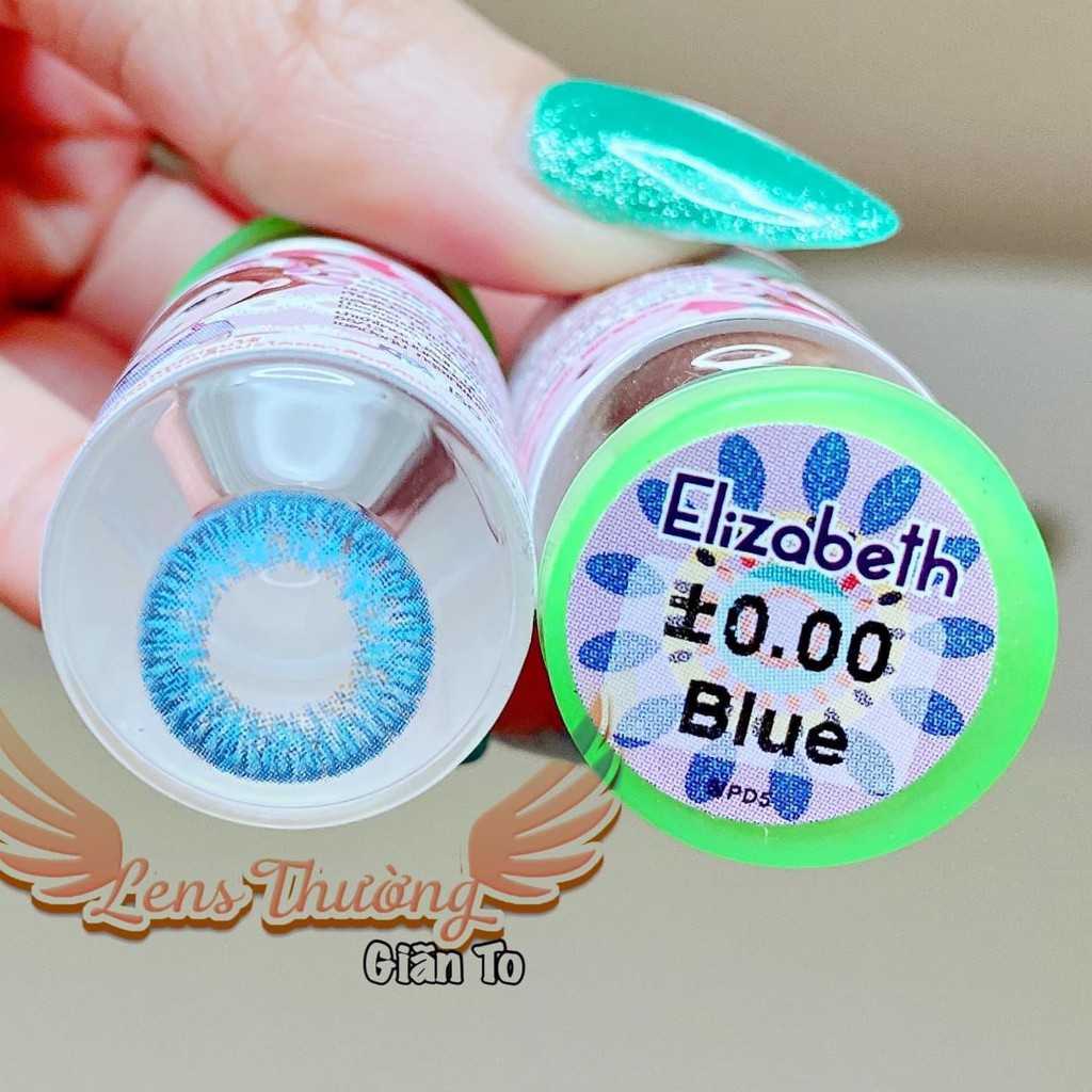 Lens Cosplay Tông Xanh Blue Giãn To Màu Sáng - HSD 1 Năm