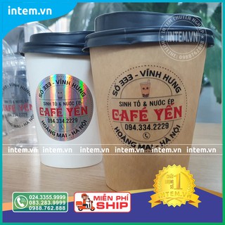 IN TEM DÁN, STICKER THEO YÊU CẦU