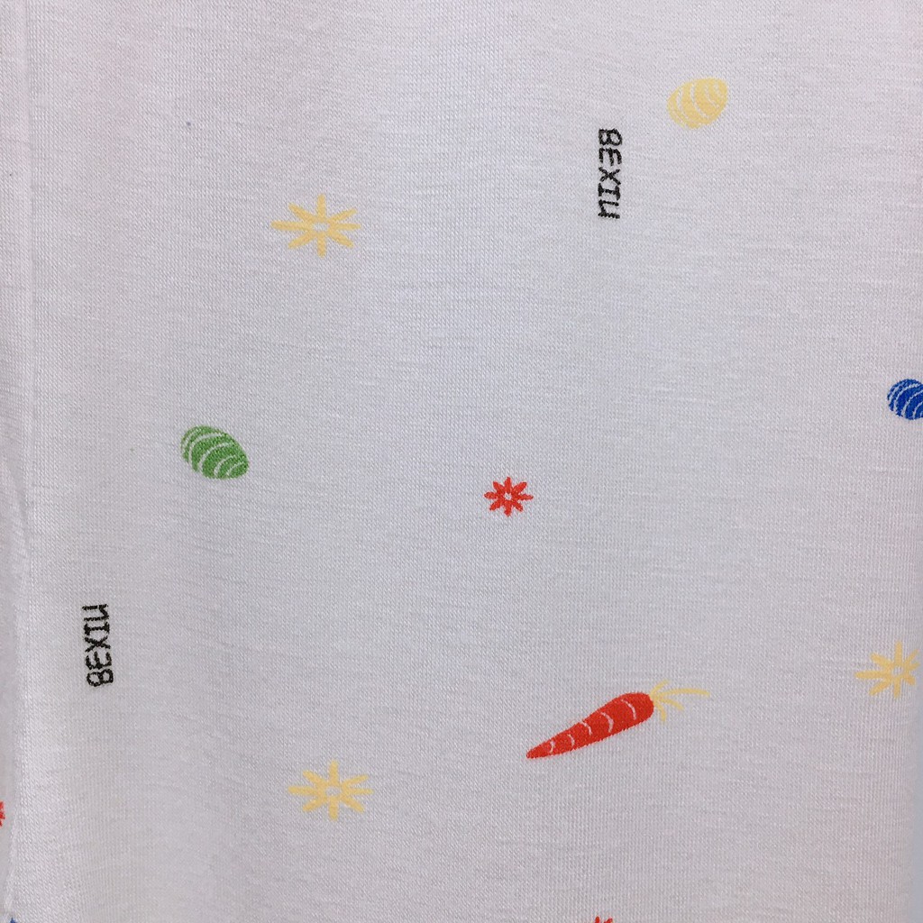 Bộ đồ cộc cài vai in rơi Bexiu Bx - Quần áo trẻ sơ sinh thun cotton lạnh cho bé trai và gái từ 6-19kg