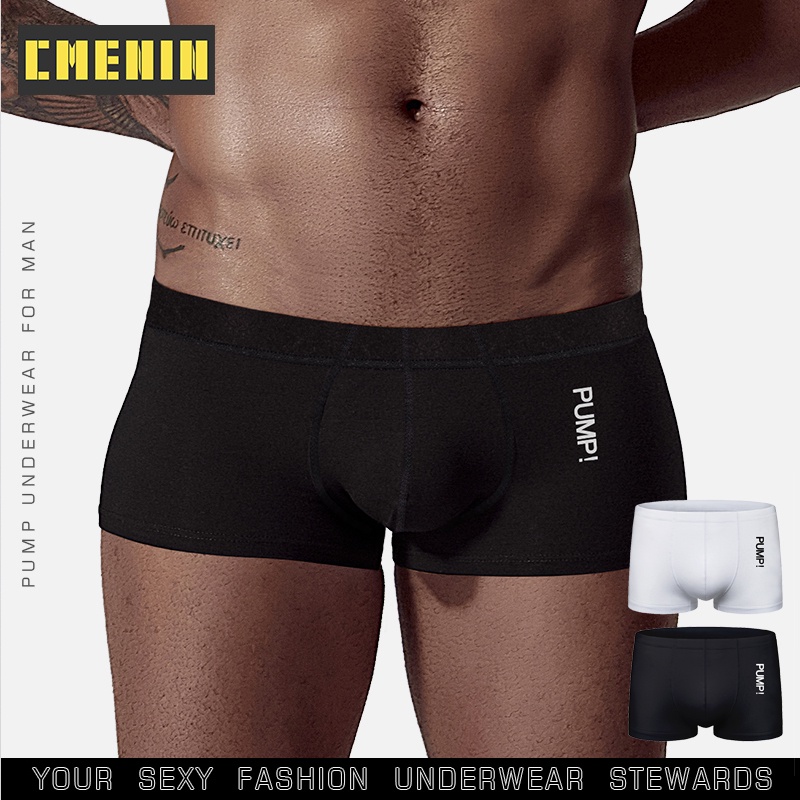 Quần lót boxer cho nam giới in logo mã sản phẩm PU5504