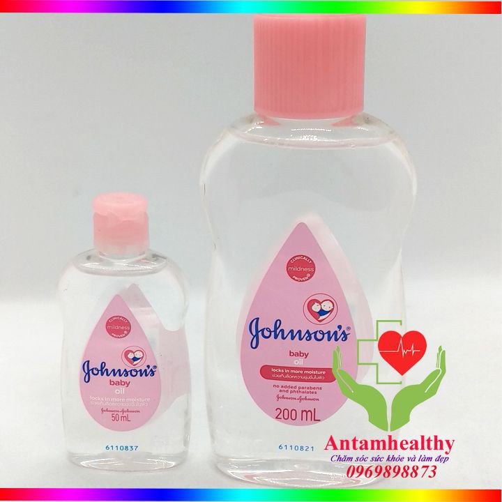 Dầu massage dưỡng ẩm - Dưỡng da Gohnsons Baby oil