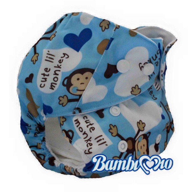 (GIÁ HỦY DIỆT) Bỉm vải Bambi Mio số 1 ViệtNam ban ngày (3-16kg) chính hãng