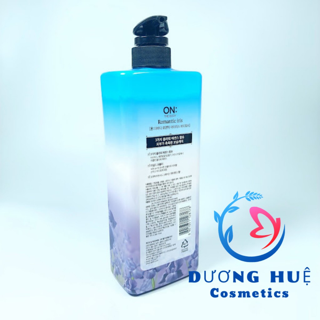 Sữa tắm on the body hương nước hoa mềm mịn da 900g Hàn Quốc (Chính hãng)