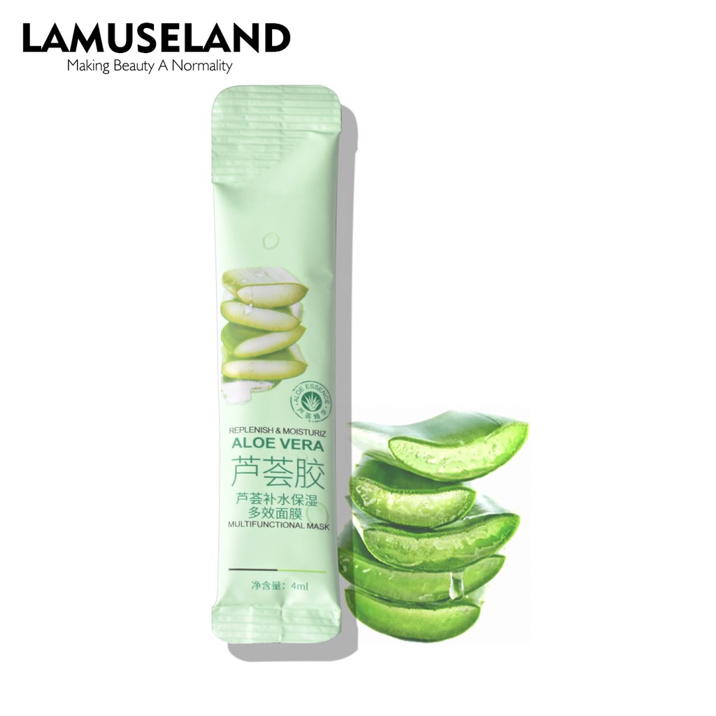 Mặt nạ Lamuseland BQY90690 việt quất arbutin làm sáng da chống lão hóa 4ml