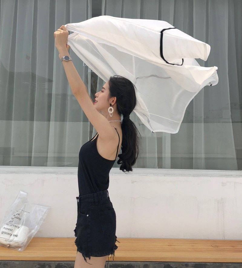 Áo Khoác Cardigan Chiffon Dáng Dài Phong Cách Hàn Quốc Cho Nữ | BigBuy360 - bigbuy360.vn