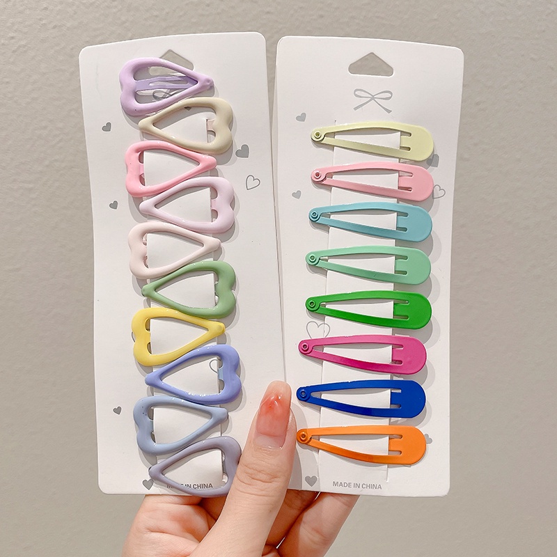 Bộ Kẹp Tóc Mini Hình Ngôi Sao Dễ Thương Cho Bé Gái