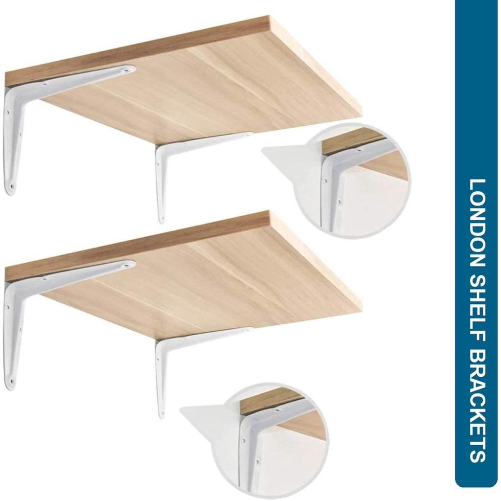 Giá Đỡ VANES1 London Hình Chữ L Gắn Tường Siêu Bền Tiện Dụng DIY