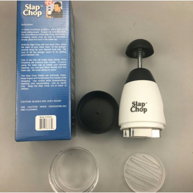 Dụng Cụ Dập Tỏi Slap Chop Đa Năng Cực Tiện Dụng Máy Say Dập Tỏi Ớt, Dụng Cụ Ép,  Máy Dập Rau , Củ