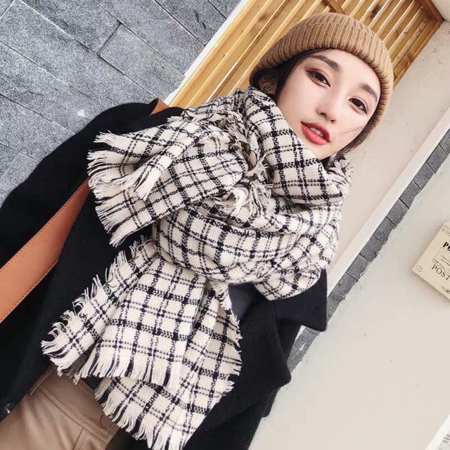 Khăn Len Sợi Dệt