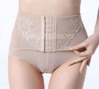Quần gen nịt bụng móc cài