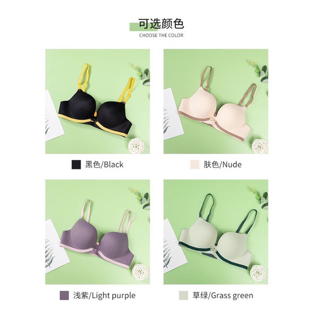 ♥️ SHOP UY TÍN ♥️ Áo ngực su Pháp mút dày Áo Lót Trơn Độn