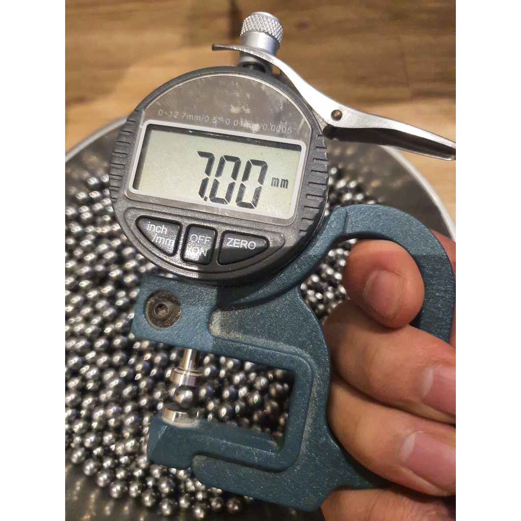 1Kg Bi Sắt Kỹ Thuật 6,35mm-7mm-8mm