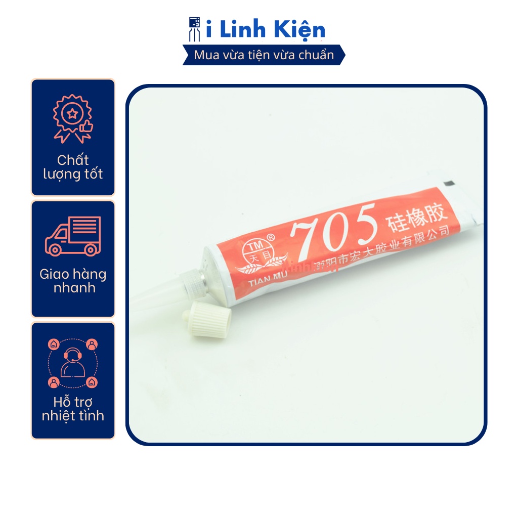 Keo 705 bảo vệ mạch màu trong suốt