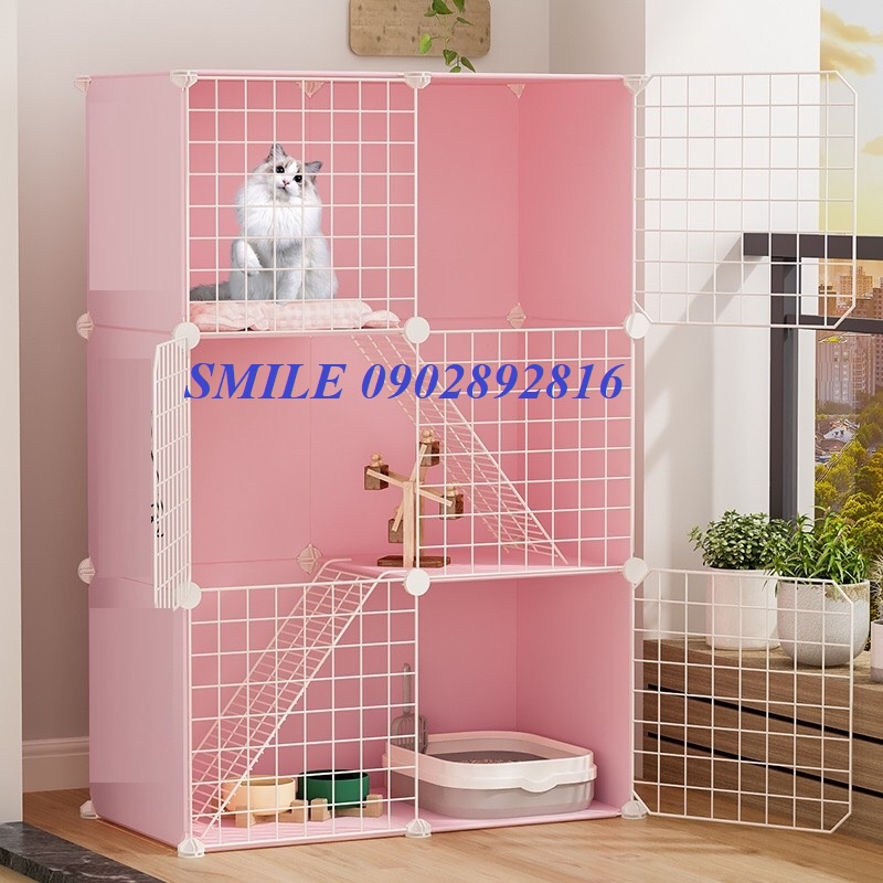 [TẶNG MÓC CHUỒNG] COMBO CHUỒNG, LỒNG LƯỚI THÉP DÀNH CHO CHÓ MÈO THÚ CƯNG ĐA NĂNG