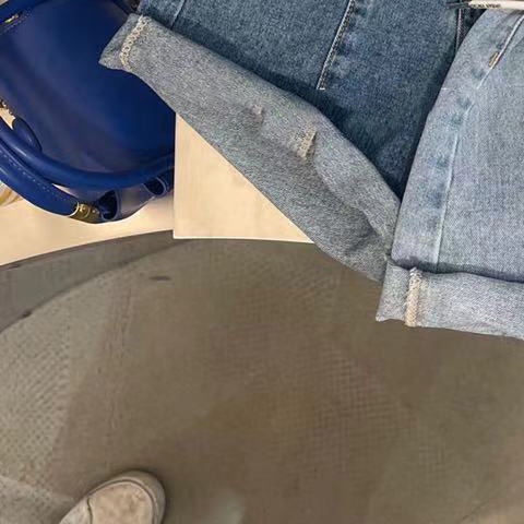 Quần Short Denim Cột Dây Lưng Cao Phong Cách Hàn Quốc Mới Mùa Hè Cho Nữ